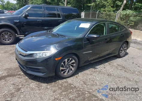 2018 Honda Civic Ex z USA, uszkodzony, nr VIN 19XFC2F77JE026895
